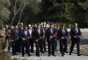 Yevlaxda tədbir keçirilib - FOTOLAR