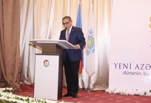 Yevlaxda tədbir keçirilib - FOTOLAR
