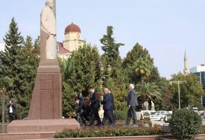 Yevlaxda tədbir keçirilib - FOTOLAR