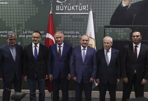 Ankarada YAP Sədrinin müavini ilə AK Parti Sədrinin xarici əlaqələr üzrə müavini arasında görüş olub
