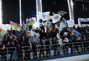 YAP-ın 30 illiyinə həsr olunmuş sərbəst və Yunan-Roma güləşi üzrə turnirin final mərhələsi keçirilib - FOTOLAR