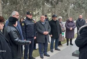 Milli Qəhrəman Abış Eyvazovun anım günü qeyd edilib FOTOLAR