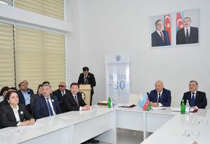 YAP Mingəçevir şəhər təşkilatının təsis edilməsinin 30-cu ildönümü ilə bağlı konfrans keçirilib FOTOLAR
