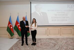 Sumqayıtda “Heydər Əliyev İli” çərçivəsində tədbir keçirilib