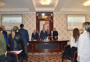 Ağcabədidə Xocalı faciəsi ilə əlaqədar tədbir keçirilmişdir ŞƏRH