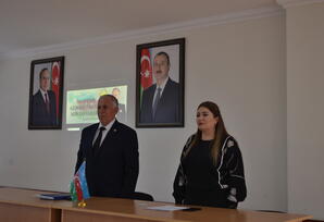 Şəmkirdə “Heydər Əliyev İli” çərçivəsində tədbir keçirilib FOTOLAR