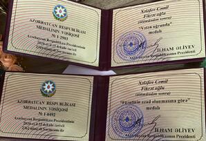 Qubada şəhid  Cəmil Xələfovun ailəsi ziyarət edilib FOTOLAR