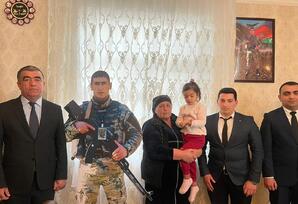 Şəhid ailələri daim diqqət mərkəzindədir FOTOLAR