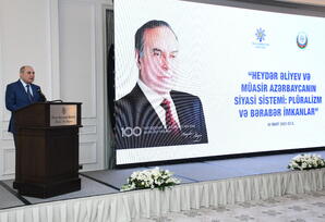 “Heydər Əliyev və müasir Azərbaycanın siyasi sistemi: plüralizm və bərabər imkanlar” mövzusunda konfrans keçirilib