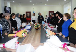 “Şərəfli qadın ömrü” FOTOLAR