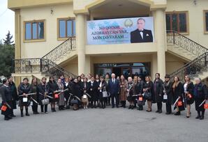 YAP Şəmkir rayon təşkilatı  8 Mart Qadınlar Günü münasibəti ilə tədbir keçirdi FOTOLAR