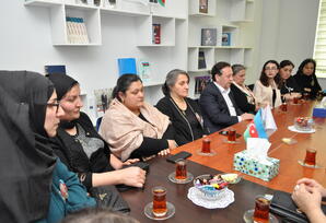 Nərimanov rayonunda şəhid ailələrinin iştirakı ilə “8 mart Beynəlxalq Qadınlar Günü” qeyd olunub ŞƏRH
