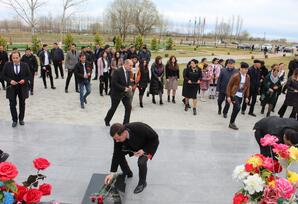 Şəhid Göyüşov Məzahir Niyaz oğlunun xatirəsi yad edilib FOTOLAR