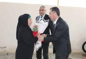 Şəhid ailələri ziyarət olunub FOTOLAR