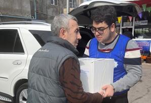 YAP Nərimanov rayon təşkilatı humanitar aksiya keçirib FOTOLAR