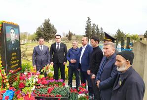 Vətən Müharibəsi Şəhidinin doğum günündə xatirəsi yad edilib FOTOLAR