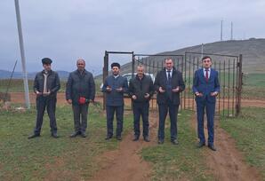 Qızılqaya kəndində  şəhid  Şahin Hüseynovun məzarı ziyarət olunub FOTOLAR