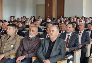 YAP Neftçala rayon təşkilatının yaradılmasının 30 illiyinə həsr olunmuş tədbir keçirilib FOTOLAR