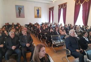 Qusarda "Heydər Əliyev ili"nə həsr olunmuş tədbir keçirilib FOTOLAR