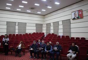 Yasamalda idman yarışlarının keçirilməsi ilə əlaqədar puşkatma iclası keçirilib FOTOLAR