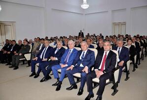 “Heydər Əliyev və Azərbaycanda milli intibah dövrü” FOTOLAR