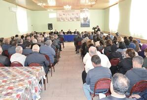 Masallı RİH başçısı Şərəfə kəndinin sakinləri ilə görüşdü