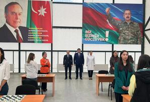 Yasamalda dama idman növü üzrə yarışa start verilib FOTOLAR