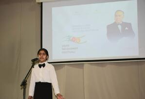 Üç rayonda Uşaq İncəsənət Festivalının birinci mərhələsinə start verilib