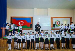 Ulu Öndər uşaqlara böyük qayğı və diqqət göstərib FOTOLAR