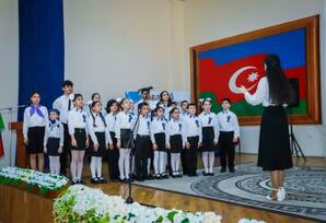Ulu Öndər uşaqlara böyük qayğı və diqqət göstərib FOTOLAR