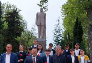 İsmayıllı rayonunda yerləşən Heydər Əliyev Mərkəzi ziyarət olunub FOTOLAR