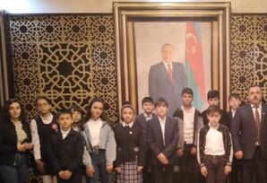 İsmayıllı rayonunda yerləşən Heydər Əliyev Mərkəzi ziyarət olunub FOTOLAR