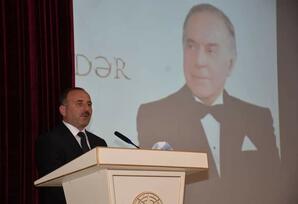 Ağsuda Ümummilli Lider Heydər Əliyevin 100 illiyi ilə bağlı tədbir keçirilib - FOTOLAR 