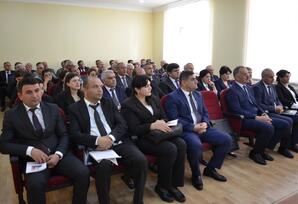 Lerikdə Ulu Öndərin 100 illiyinə həsr olunmuş tədbir keçirilib FOTOLAR
