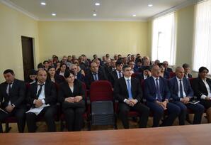 Lerikdə Ulu Öndərin 100 illiyinə həsr olunmuş tədbir keçirilib FOTOLAR