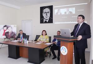 Yasamal rayonunda elmi-praktik seminar keçirilib FOTOLAR
