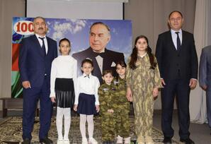 Masallıda “O, Heydər Əliyevdir!” mövzusunda tədbir keçirilib FOTOLAR