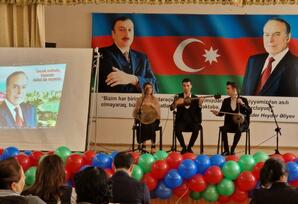Nəsimi rayonunda Ulu öndərin 100 idlik yubileyi münasibətilə tədbirlər davam edir FOTOLAR