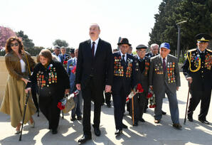 Heydər Əliyev və müharibə iştirakçıları: qayğı, diqqət, hörmət...