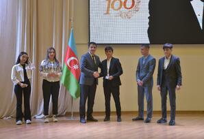 ATU-da Ulu Öndər Heydər Əliyevin 100 illik yubileyi münasibəti ilə tədbir keçirilib FOTOLAR