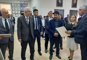 Qubanın Uşaq İncəsənət məktəbində Ulu Öndərin yubileyi təntənəli şəkildə qeyd olunub FOTOLAR