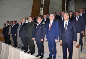 Ağdamda Ulu Öndərin yubileyinə  həsr edilmiş tədbir keçirilib FOTOLAR
