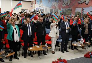 Ankarada Ümummilli Lider Heydər Əliyevin 100 illiyi ilə əlaqədar tədbir keçirilib FOTOLAR