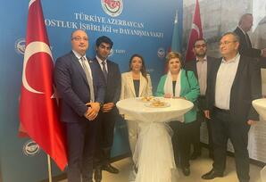 Ankarada Ümummilli Lider Heydər Əliyevin 100 illiyi ilə əlaqədar tədbir keçirilib FOTOLAR