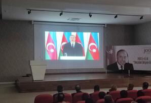Xızıda Ümummilli Lider Heydər Əliyevin yubileyi qeyd edilib FOTOLAR