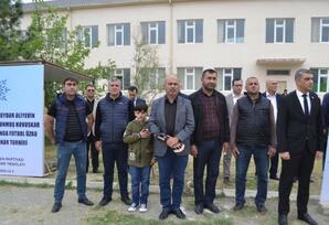 Mingəçevirdə Ümummilli Liderin yubileyinə həsr edilmiş futbol turnirinə start verildi FOTOLAR