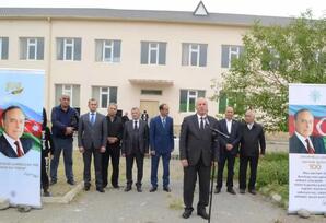 Mingəçevirdə Ümummilli Liderin yubileyinə həsr edilmiş futbol turnirinə start verildi FOTOLAR