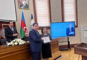 Bakı Dövlət Univeristetində “Heydər Əliyev İli” çərçivəsində tədbir keçirilib FOTOLAR
