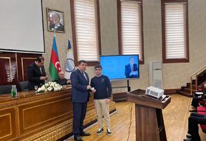 Bakı Dövlət Univeristetində “Heydər Əliyev İli” çərçivəsində tədbir keçirilib FOTOLAR