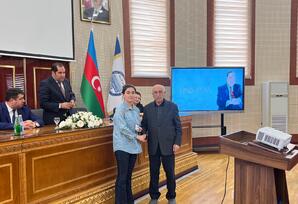 Bakı Dövlət Univeristetində “Heydər Əliyev İli” çərçivəsində tədbir keçirilib FOTOLAR